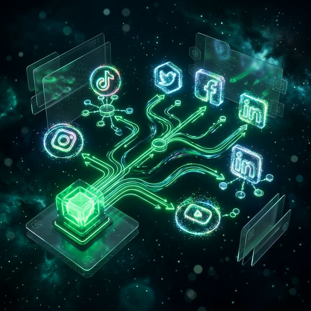 n8n Sosyal Medya Otomasyonu